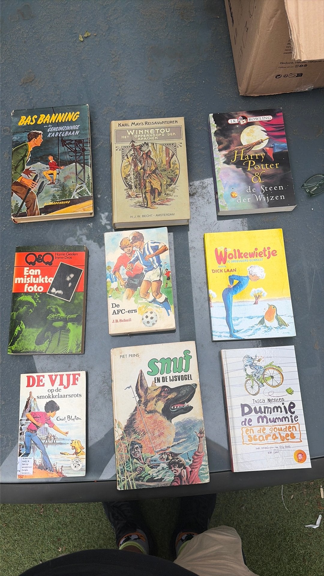 Partij jeugdboeken potter, anubis, de vijf, snuf, Ophalen of Verzenden, Zo goed als nieuw