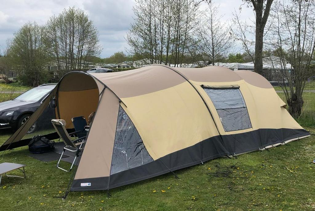 Baco 4000 Tent, Caravans en Kamperen, Ophalen, Tot en met 5