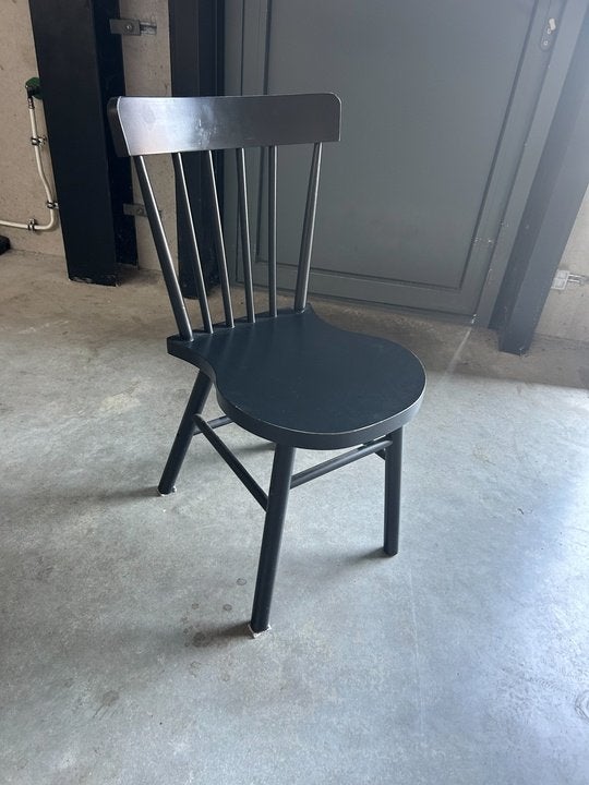 Set van 6x IKEA NORRARYD eetkamerstoelen, Ophalen, Wit, Zo goed als nieuw, Vijf, Zes of meer stoelen