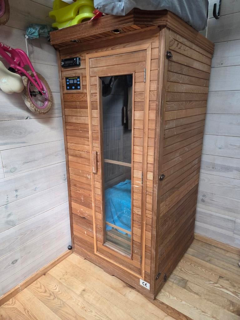 Droge infrarood sauna, Ophalen, Gebruikt, Infrarood, Complete sauna