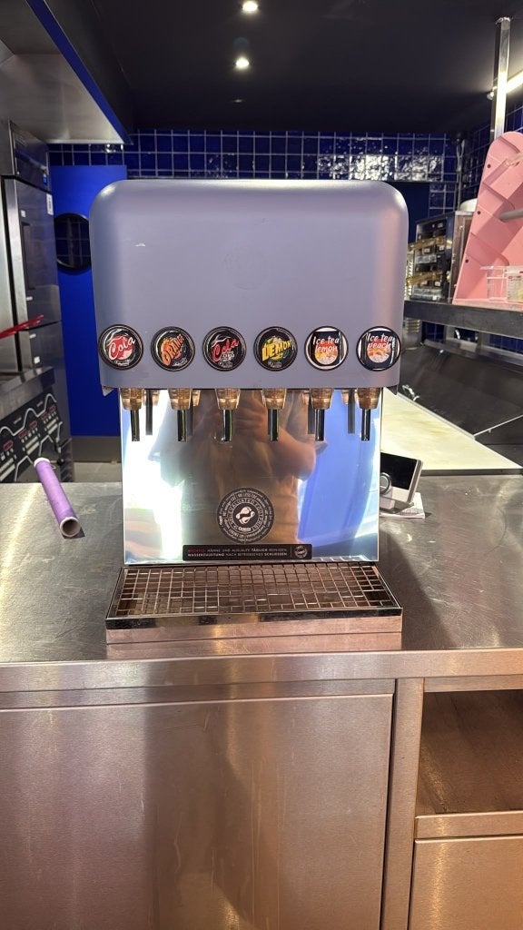 Professionele 6-kraans Postmix Frisdrankdispenser, Ophalen, Gebruikt, Overige typen