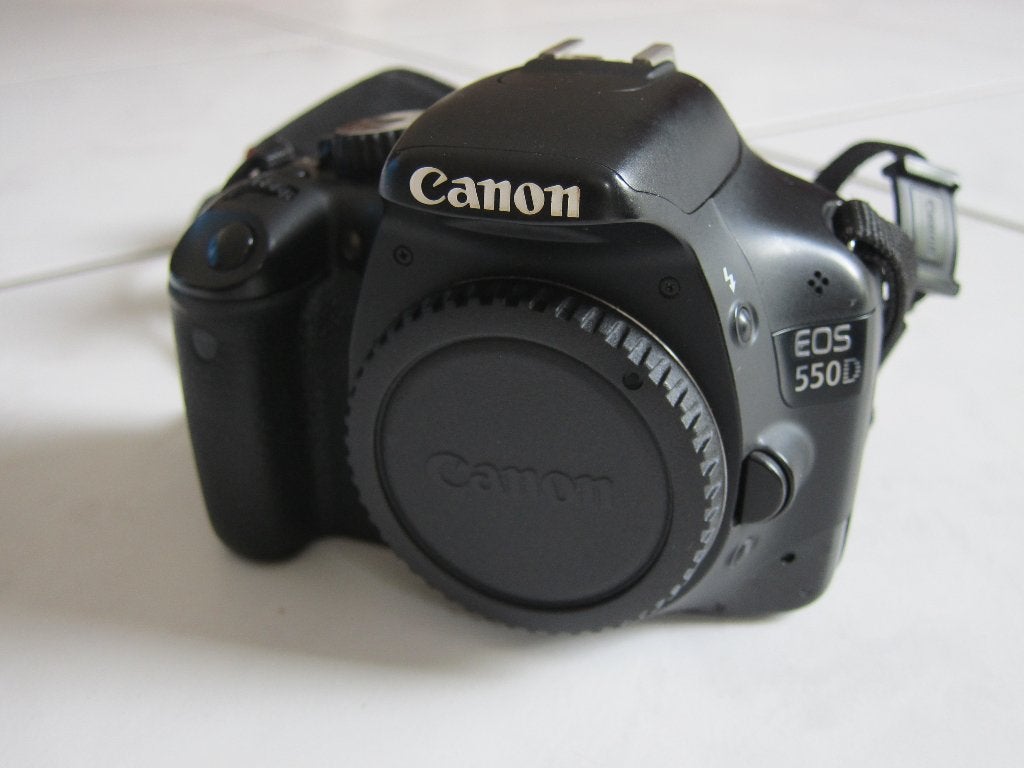 Canon EOS 550D body, Gebruikt, Spiegelreflex, Canon, 18 megapixels