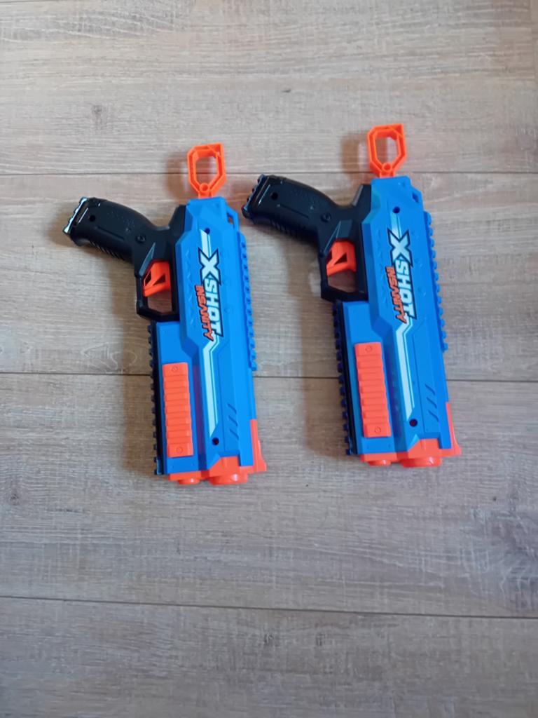 X-Shot Insanity Blasters (2 stuks), Ophalen of Verzenden, Gebruikt, Jongen of Meisje