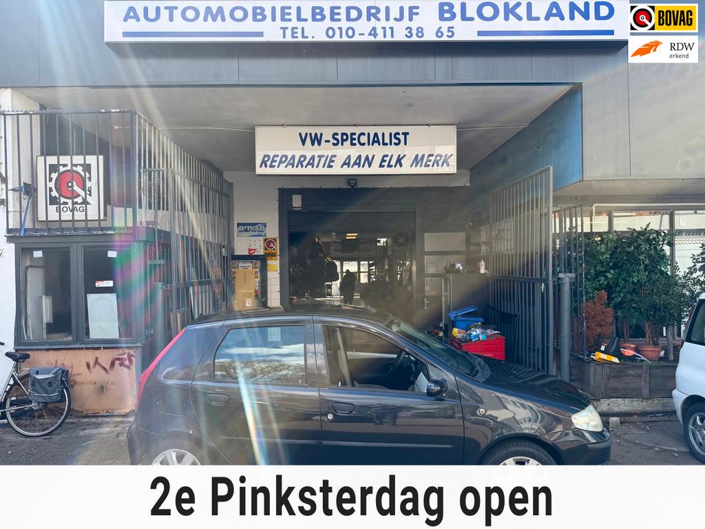 Fiat Punto 1.4-16V Dynamic/ eerste eigenaar/ met Airco, NAP, Auto's, Fiat, Voorwielaandrijving, Metallic lak, 400 kg, Zwart