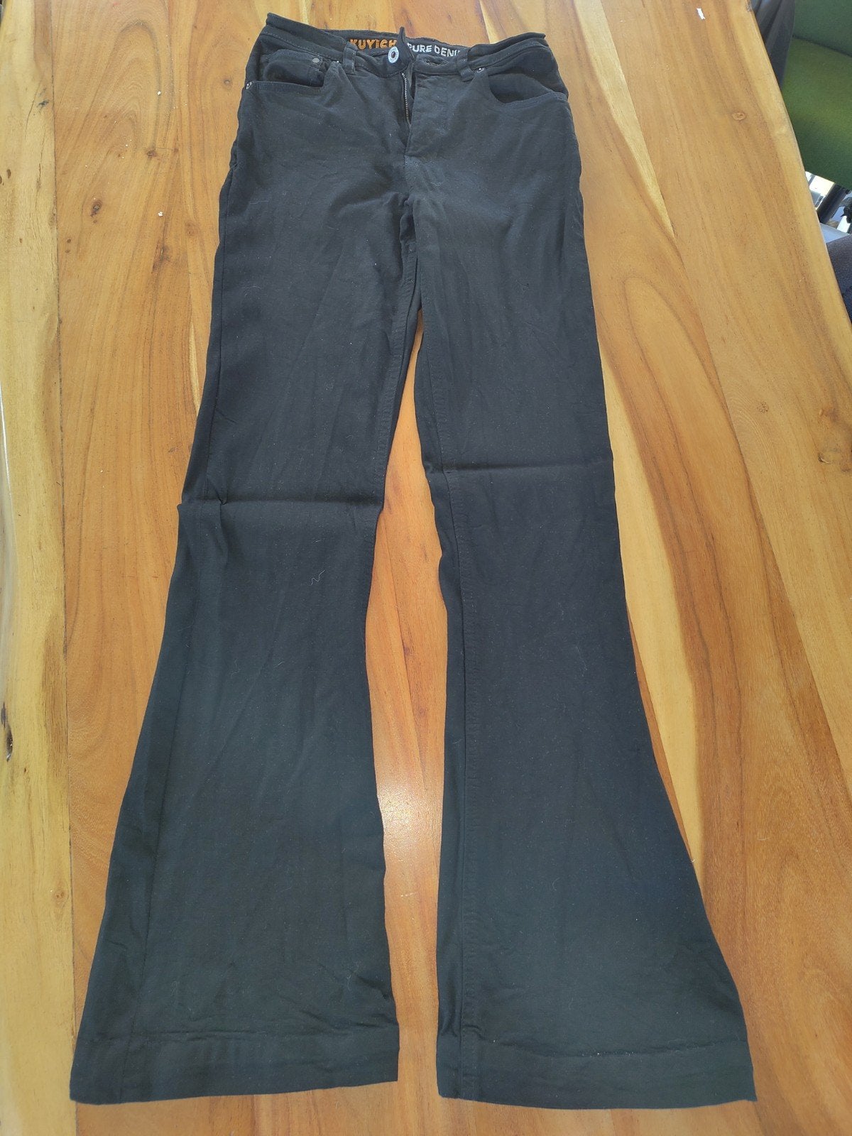 Kuyichi Lisette flair 27/36 zwart, Zwart, Ophalen of Verzenden, Zo goed als nieuw, Kuyichi