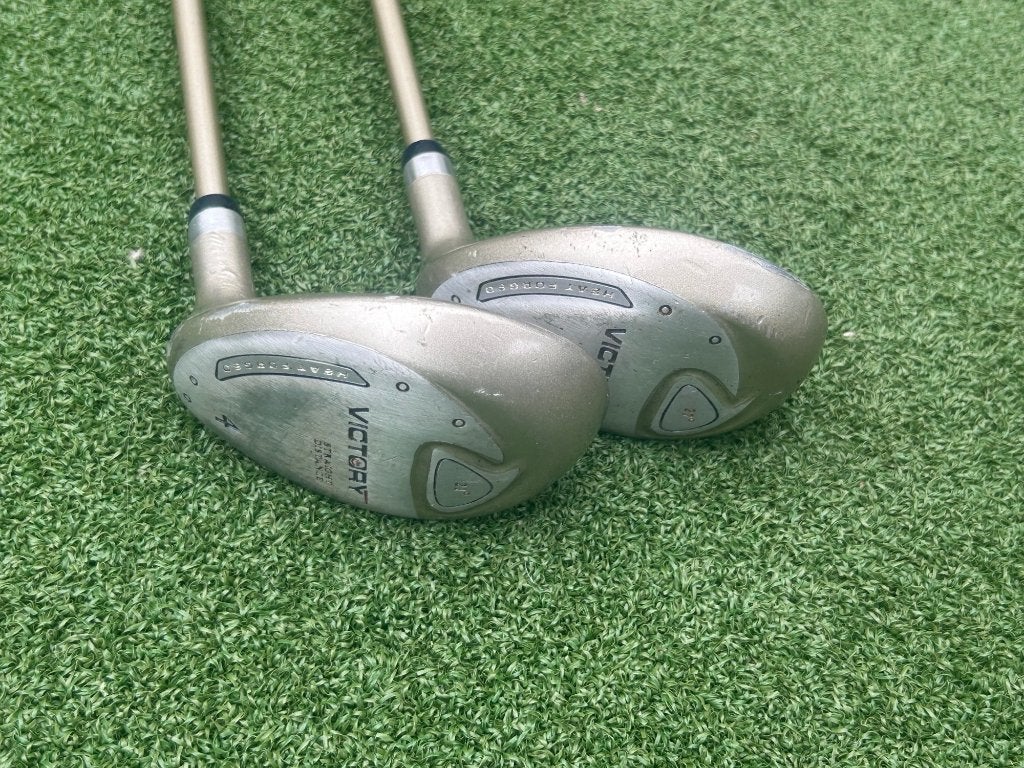 2x Golf hybride clubs –Victory 4 & 6 (21) prima startersset, Ophalen, Gebruikt, Club, Overige merken