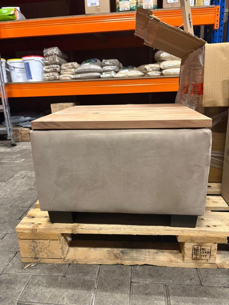 Hocker/salontafel/bijzettafel, Ophalen, Nieuw, Stof, 50 tot 75 cm