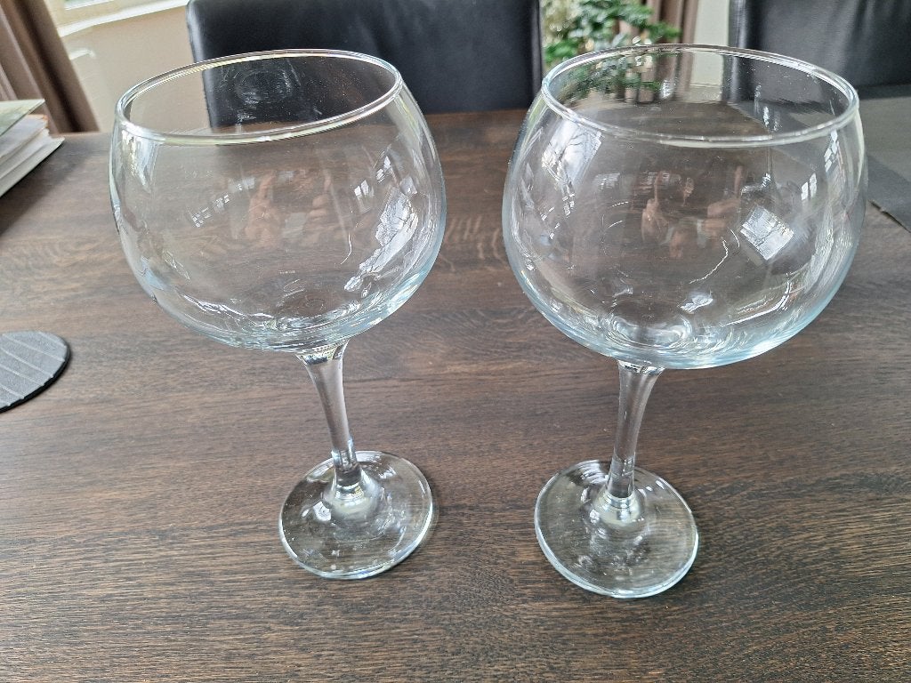 2 Ambassador wijnglazen 790 ml XXL rood, wit, Ophalen of Verzenden