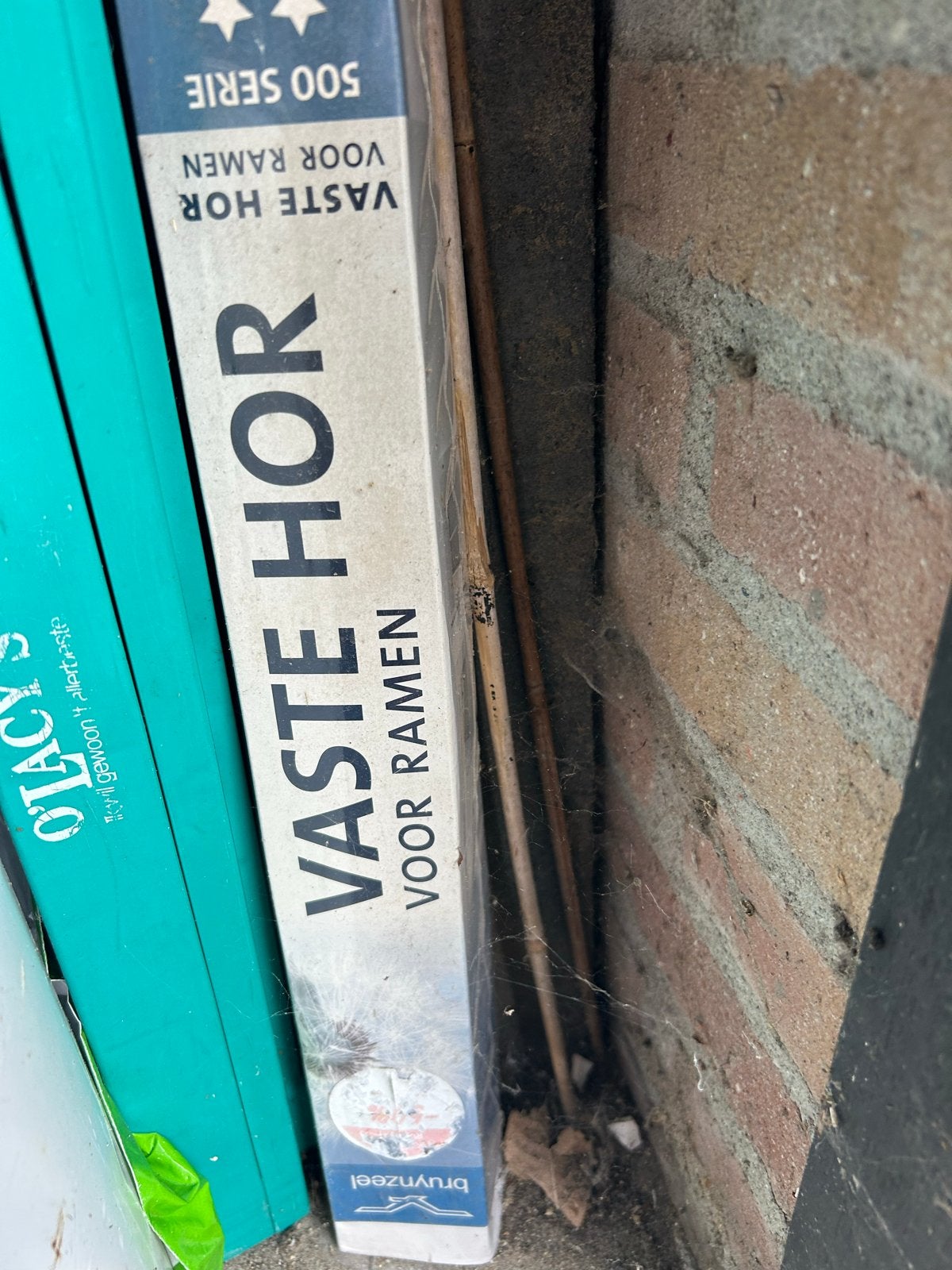Vaste hor voor ramen - Bruynzeel (wit RAL 9010), Ophalen, Nieuw, Gevelraam of Ruit, 80 tot 120 cm