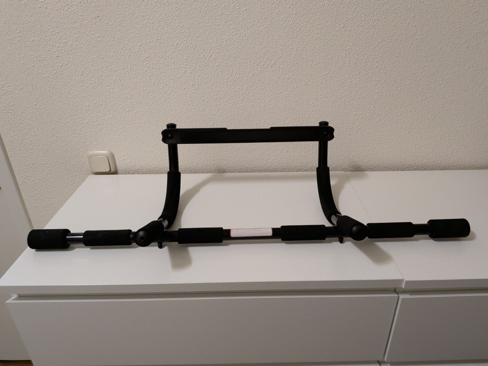 Oprekstang / Chin-up bar voor deurkozijn, Ophalen, Gebruikt, Rug, Oprekstang