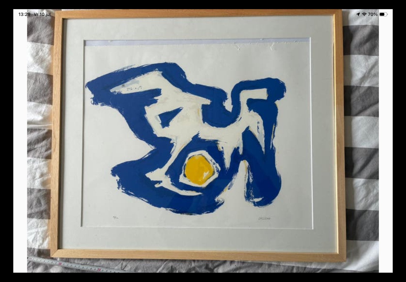 Henk Lassche, zeefdruk gesigneerd en venummerd, Ophalen