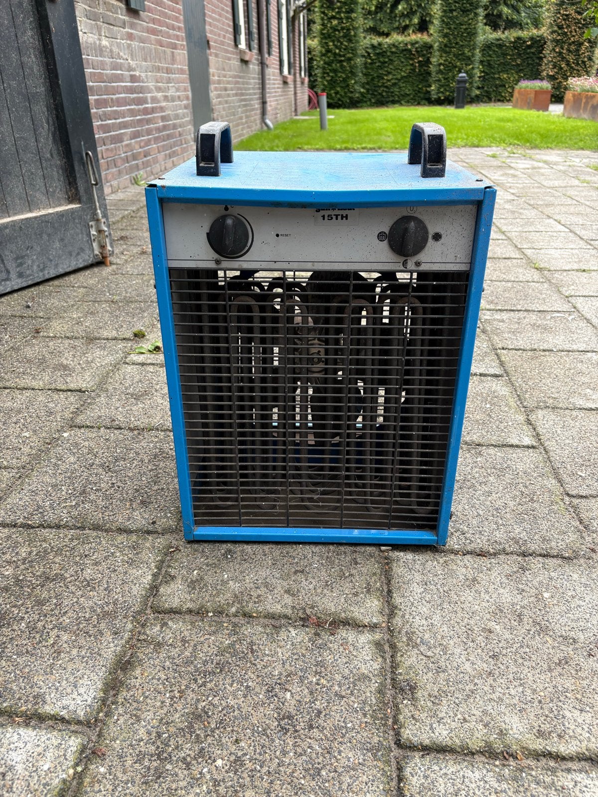 Gun & Heat 15TH Elektrische Kachel 15kW, Ophalen, Gebruikt, Overige soorten, Elektrisch