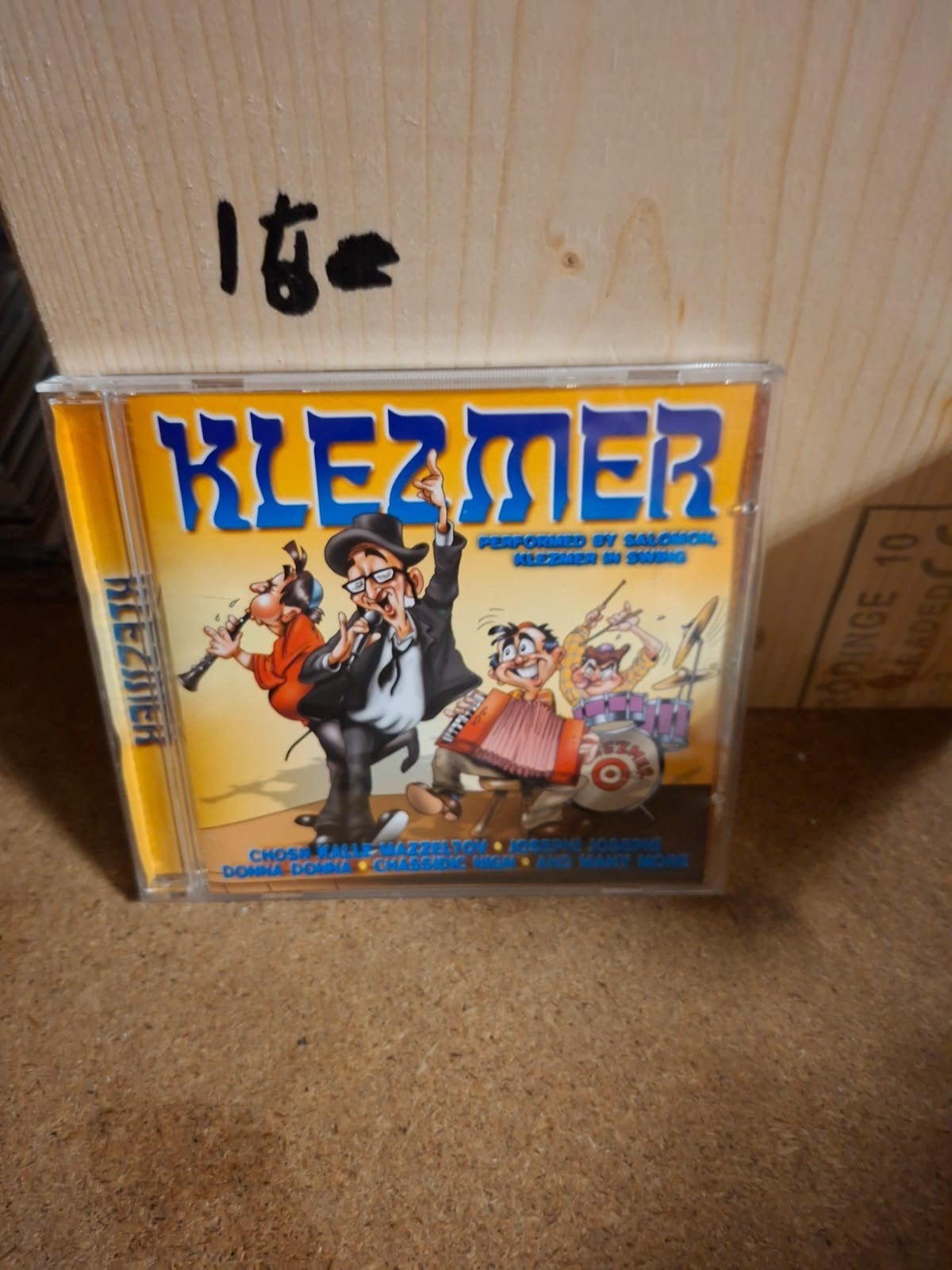 Klezmer CD - Salomon Klezmer in Swing, Cd's en Dvd's, Ophalen of Verzenden, Gebruikt, Album