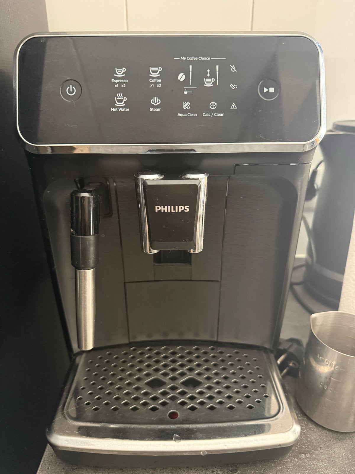 Philips 2200 Series - Espressomachine - 2 Soorten, Afneembaar waterreservoir, Espresso apparaat, Zo goed als nieuw, 4 tot 10 kopjes