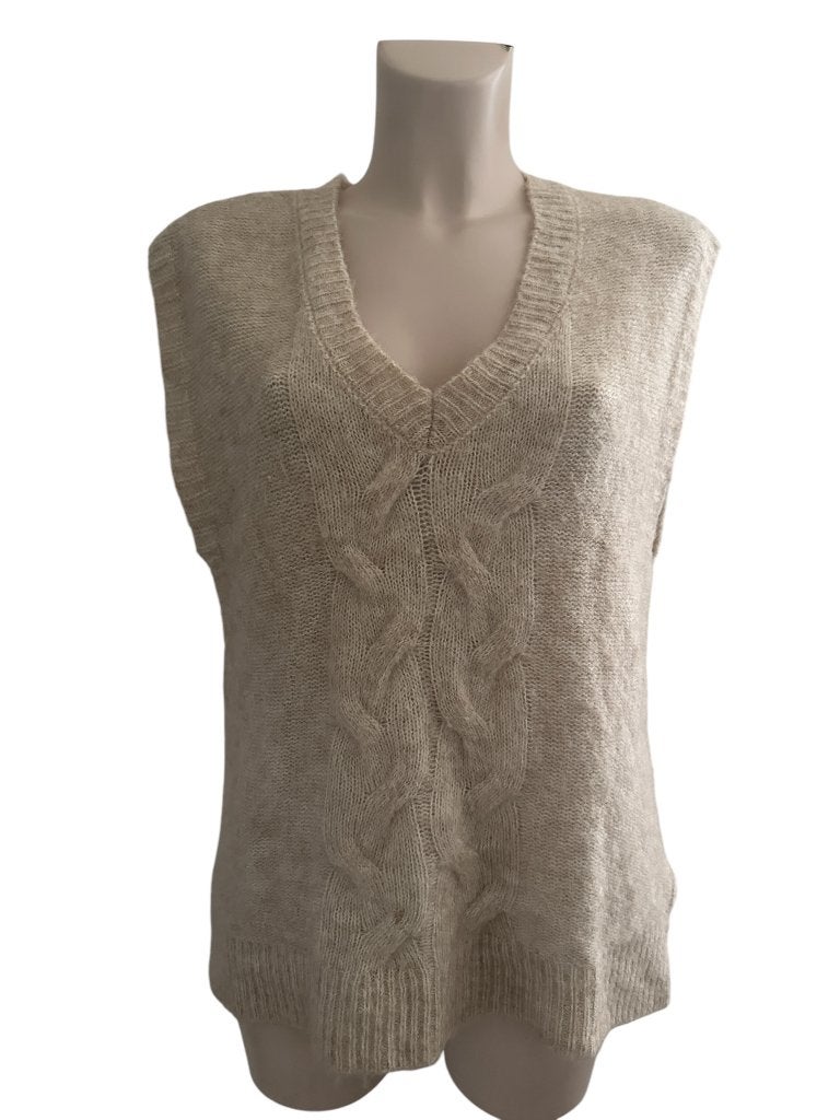 Yaya top S, Kleding | Dames, Tops, Zo goed als nieuw, Maat 38/40 (M), Beige, Korte mouw, Ophalen of Verzenden