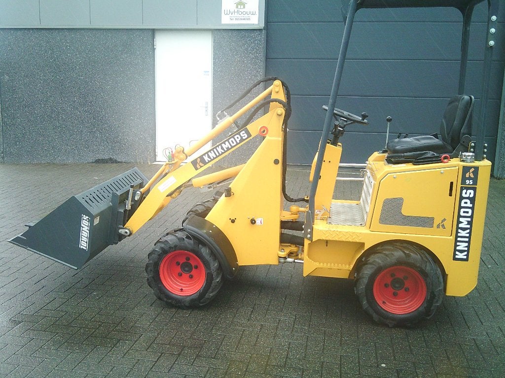 KNIKMOPS KM 95, Ophalen, Wiellader of Shovel