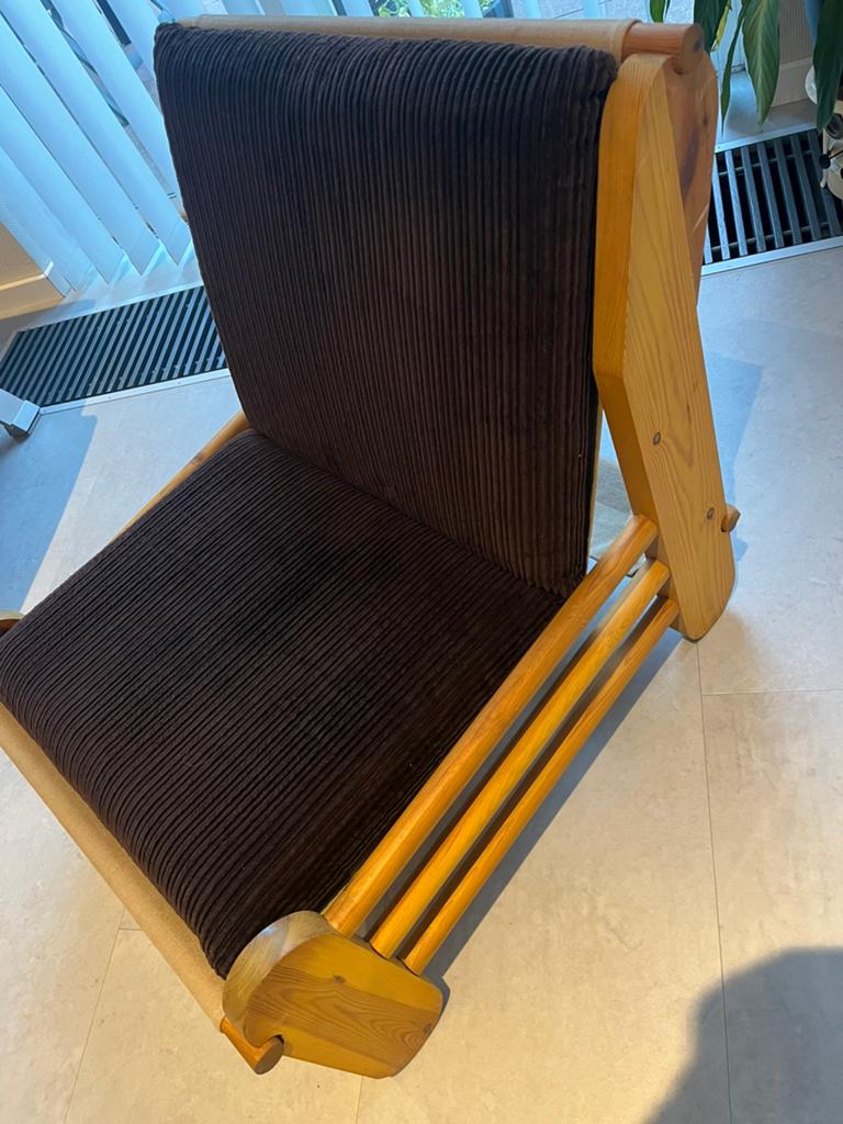Vintage Fauteuil Brutalisme style jaren 70, Antiek en Kunst, Antiek | Meubels | Stoelen en Banken, Ophalen