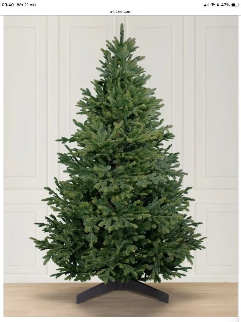 Kunst kerstboom, Ophalen, Gebruikt