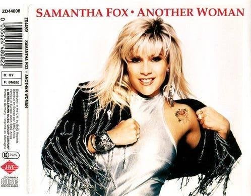 Samantha Fox – Another Woman CD Maxisingle 1991 💿, Cd's en Dvd's, Verzenden, Zo goed als nieuw, Pop
