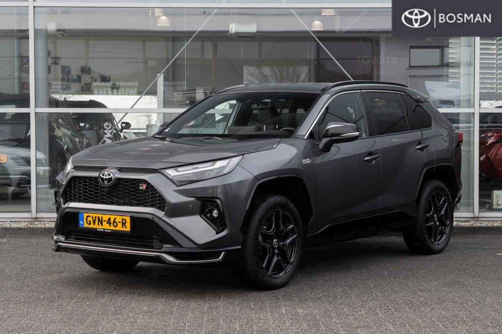 Toyota RAV4 2.5 Plug-in Hybrid AWD GR SPORT, Auto's, Toyota, Bedrijf, Te koop, Rav4, 360° camera, 4x4, ABS, Achteruitrijcamera