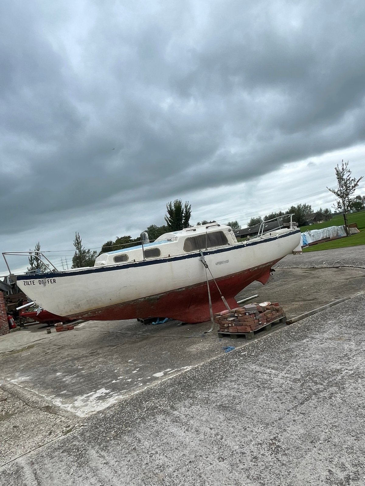 Zeilboot, Ophalen, Gebruikt, 15 tot 30 m²