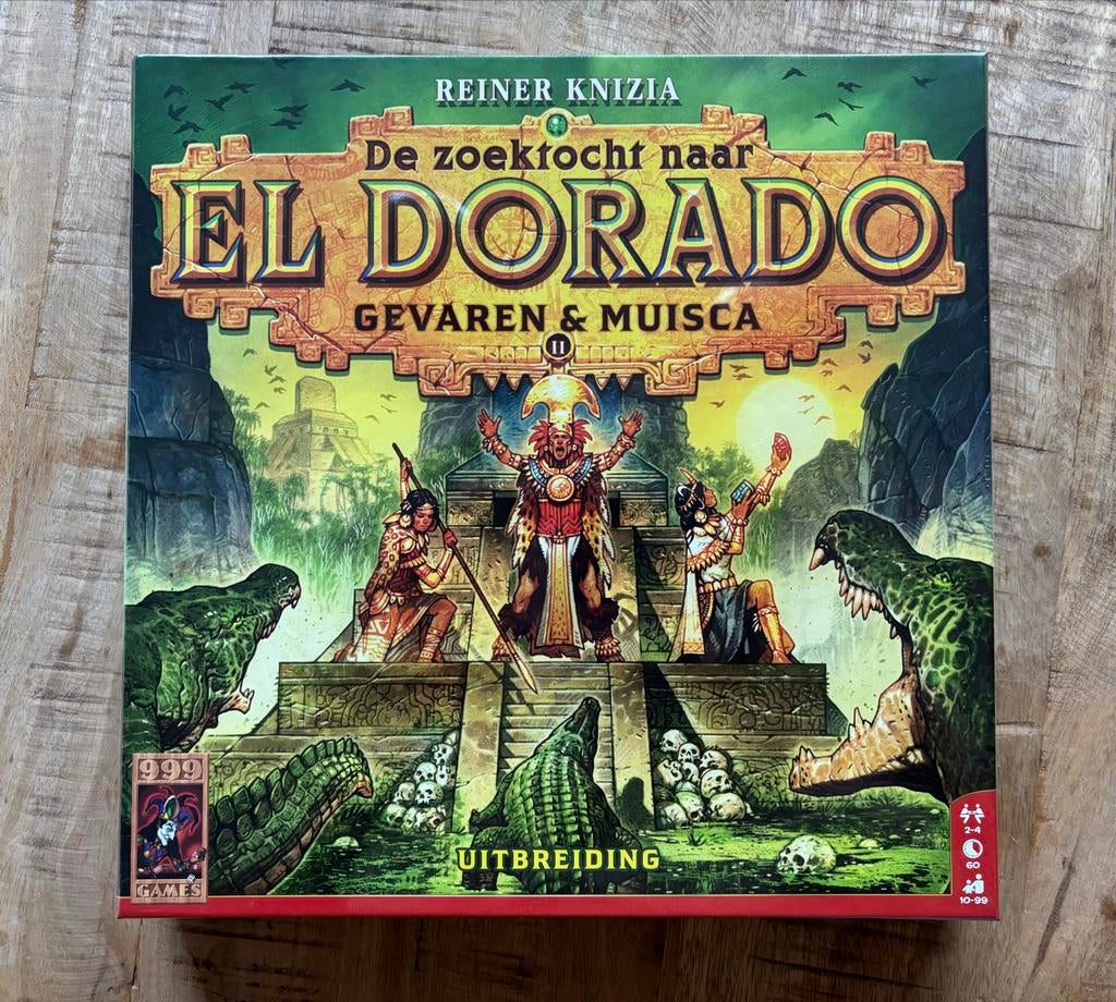 De Zoektocht naar El Dorado: Gevaren & Muisca Uitbreiding, Een of twee spelers, Ophalen of Verzenden, Nieuw