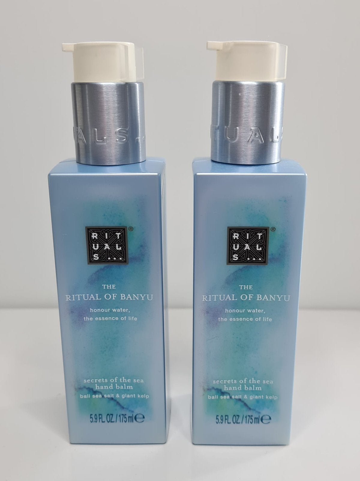 Rituals Banyu hand balm 2 stuks - Limited edition!, Ophalen of Verzenden, Nieuw, Bodylotion, Crème of Olie