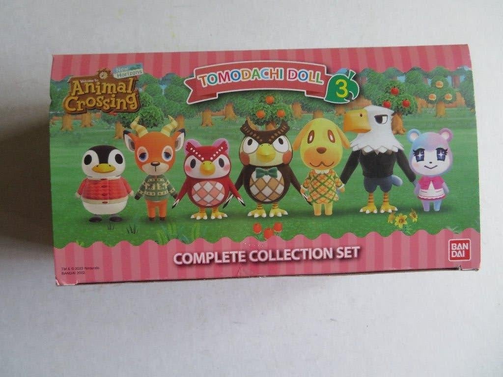 ANIMAL CROSSING - TOMODACHI DOLL 3 - COMPLETE COLLECTION SET, Ophalen of Verzenden, Nieuw