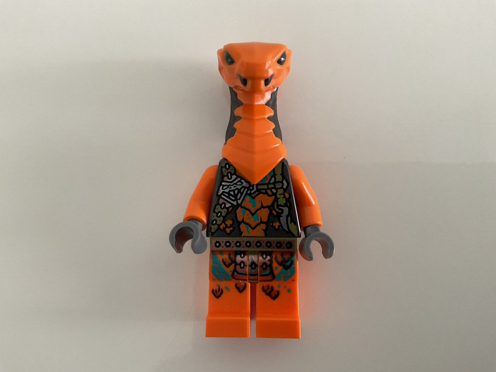 LEGO Ninjago - minifiguur - njo0717 - Cobra Mechanic, Lego, Ophalen of Verzenden, Zo goed als nieuw, Minifiguur