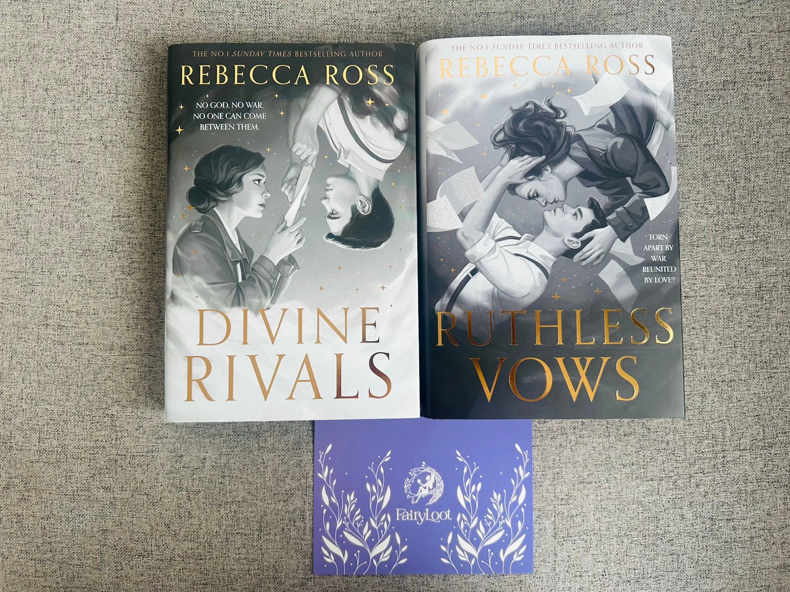 Fairyloot Divine Rivals & Ruthless Vows by Rebecca Ross, Boeken, Fantasy, Verzenden, Nieuw