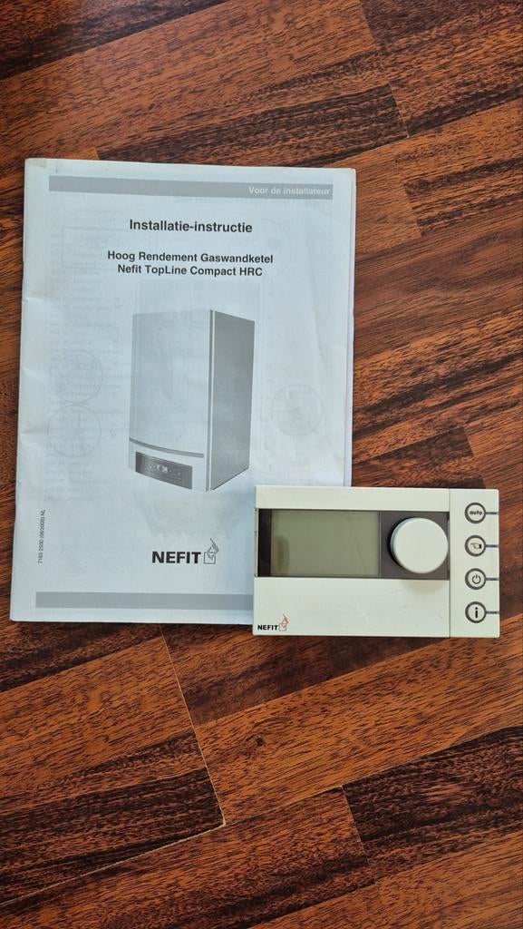 Nefit kamerthermostaat geschikt voor Nefit CV ketel, Ophalen of Verzenden, Slimme thermostaat, Zo goed als nieuw