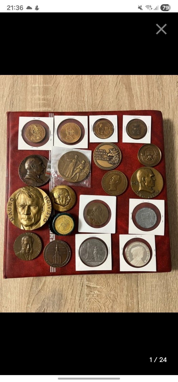 Unieke verzameling penningen en munten, Ophalen of Verzenden, Overige materialen