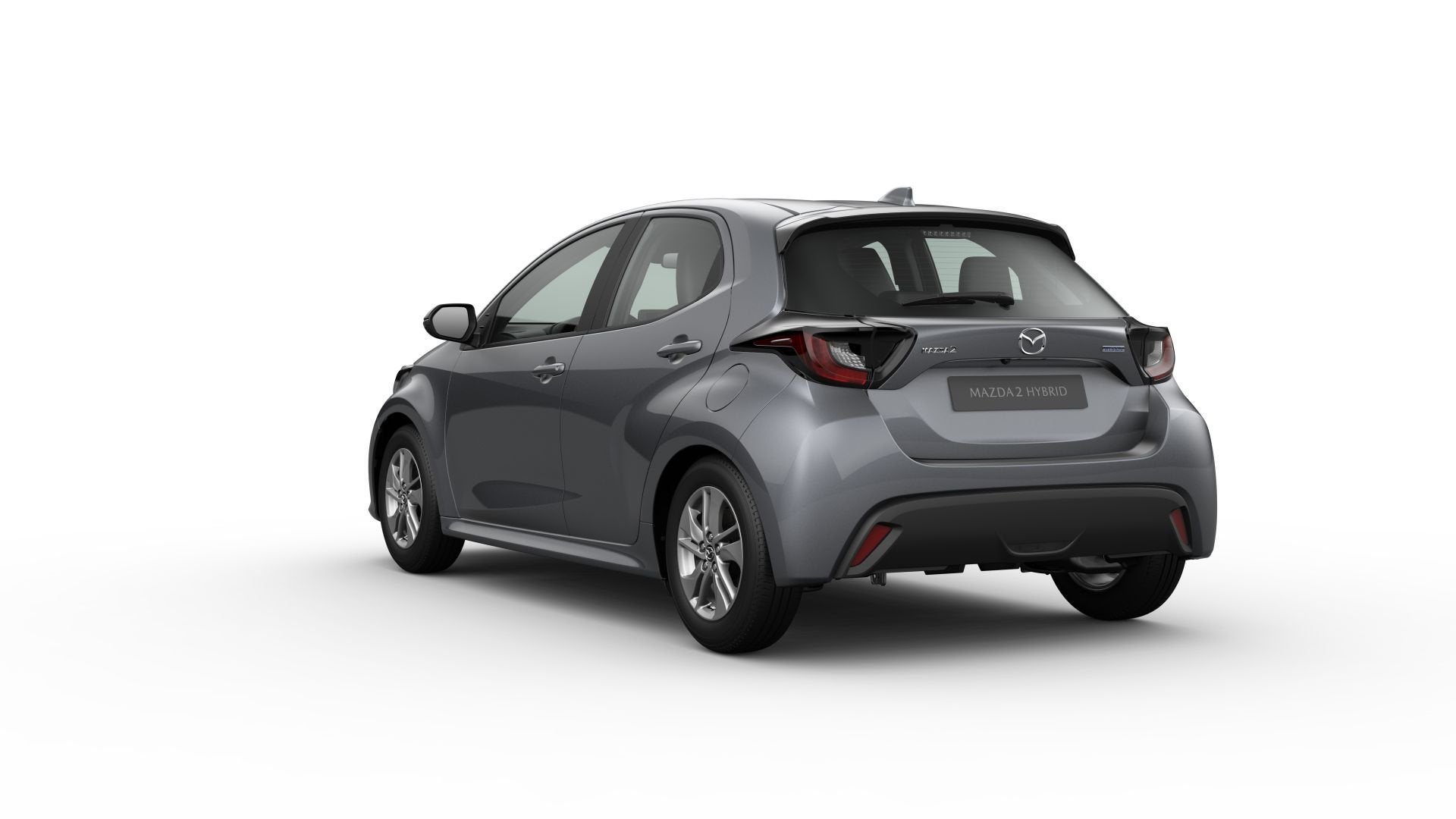 Mazda 2 Hybrid 1.5 Centre-line AUTOMAAT NAVI DMV APPLE CARPL, Auto's, Dealer onderhouden, Stof, Zwart, Overige brandstoffen