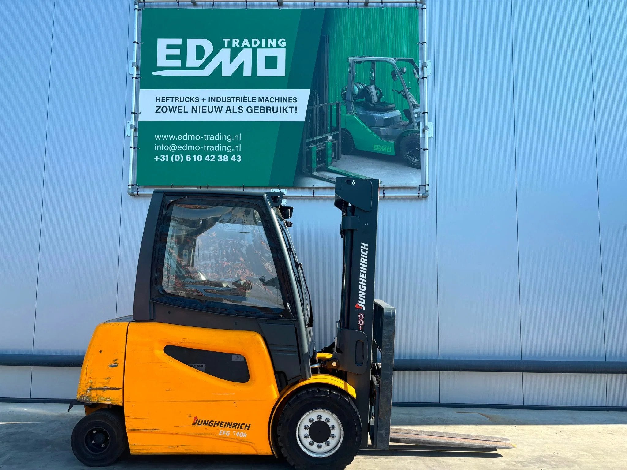 Jungheinrich EFG540 Heftruck (bj 2014), Meer dan 4000 kg, Elektrisch, Heftruck, Jungheinrich