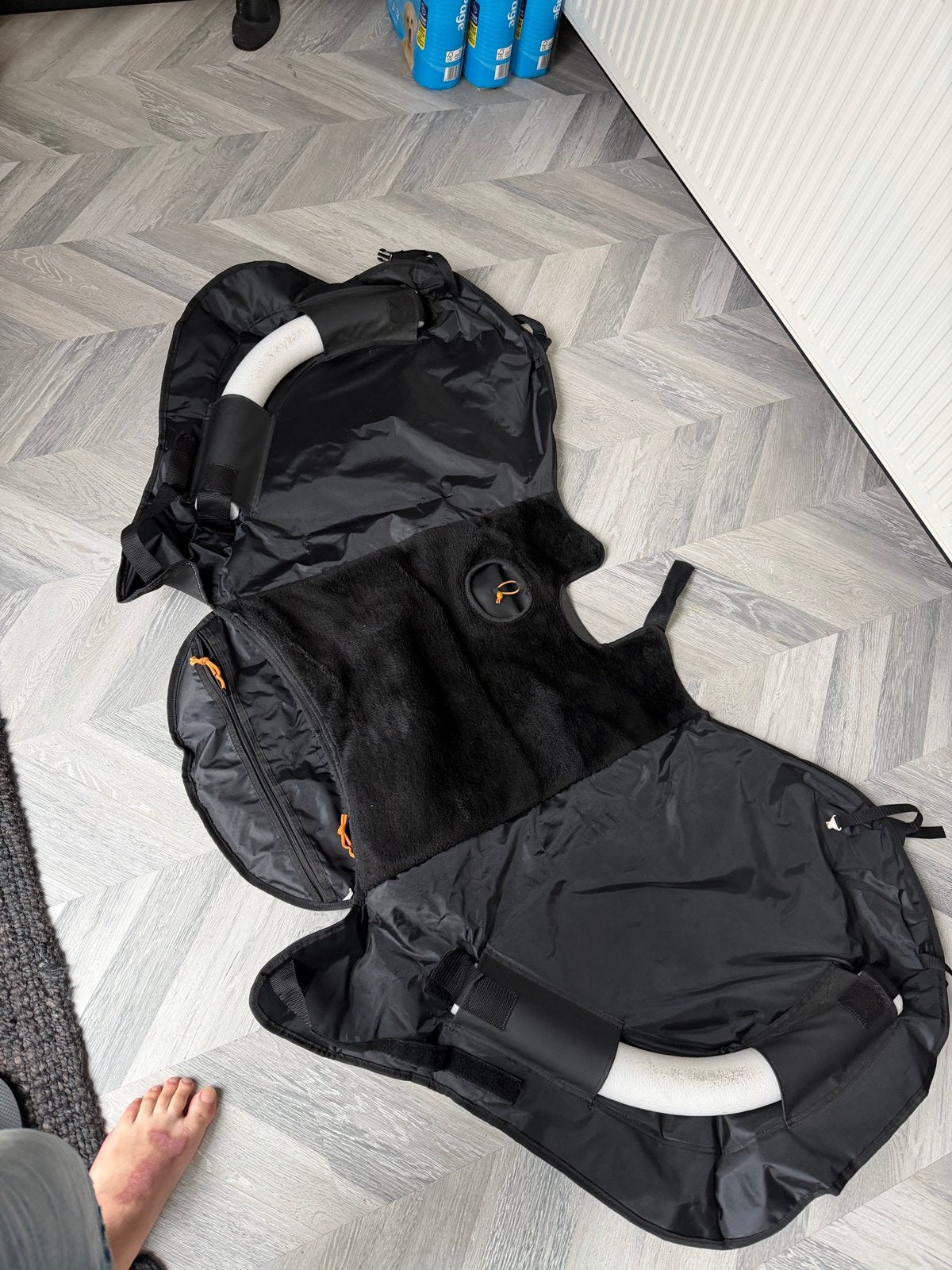 Beenkleed Vespa GTS 300 Sport - Bescherming en Origineel, Ophalen, Gebruikt, Overige typen, Vespa