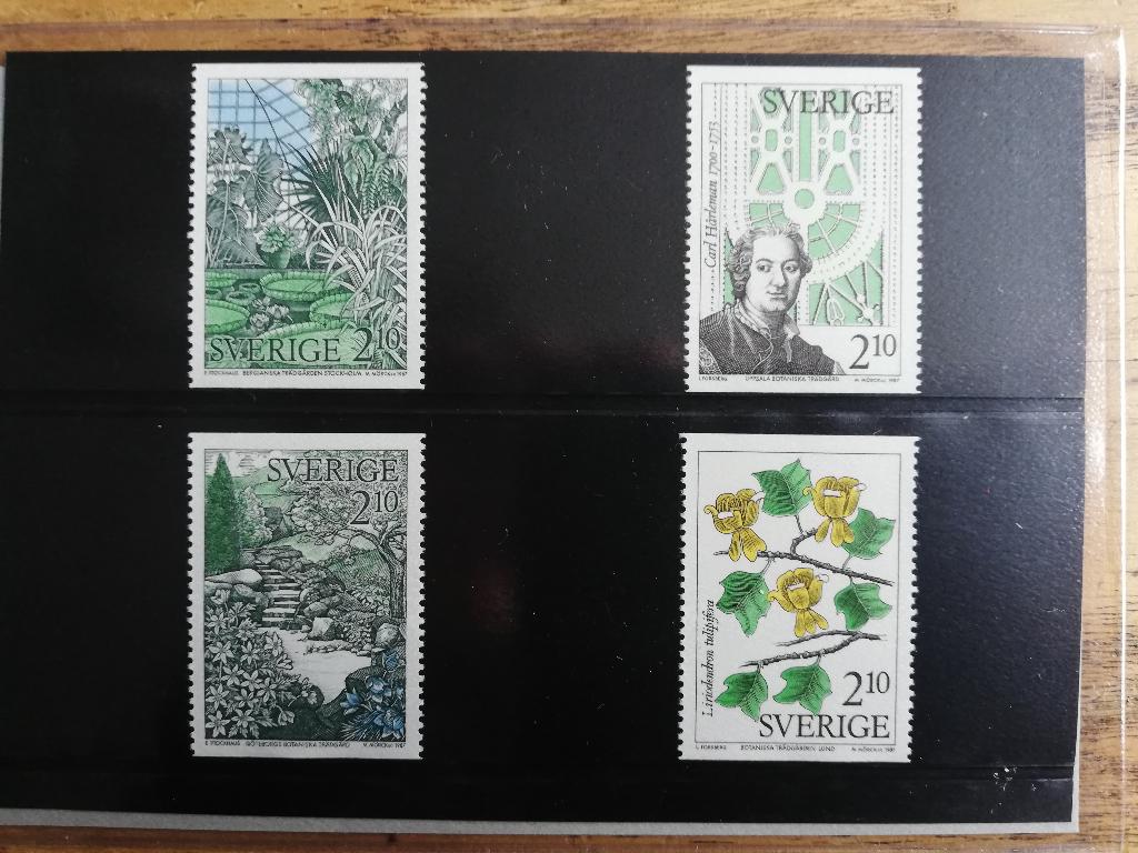 Kavel 621 Mooie serie Zweden 1988, Postzegels en Munten, Ophalen of Verzenden, Zweden, Postfris