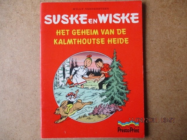 adv0974 suske en wiske presto print 3, Eén stripboek, Ophalen, Gelezen