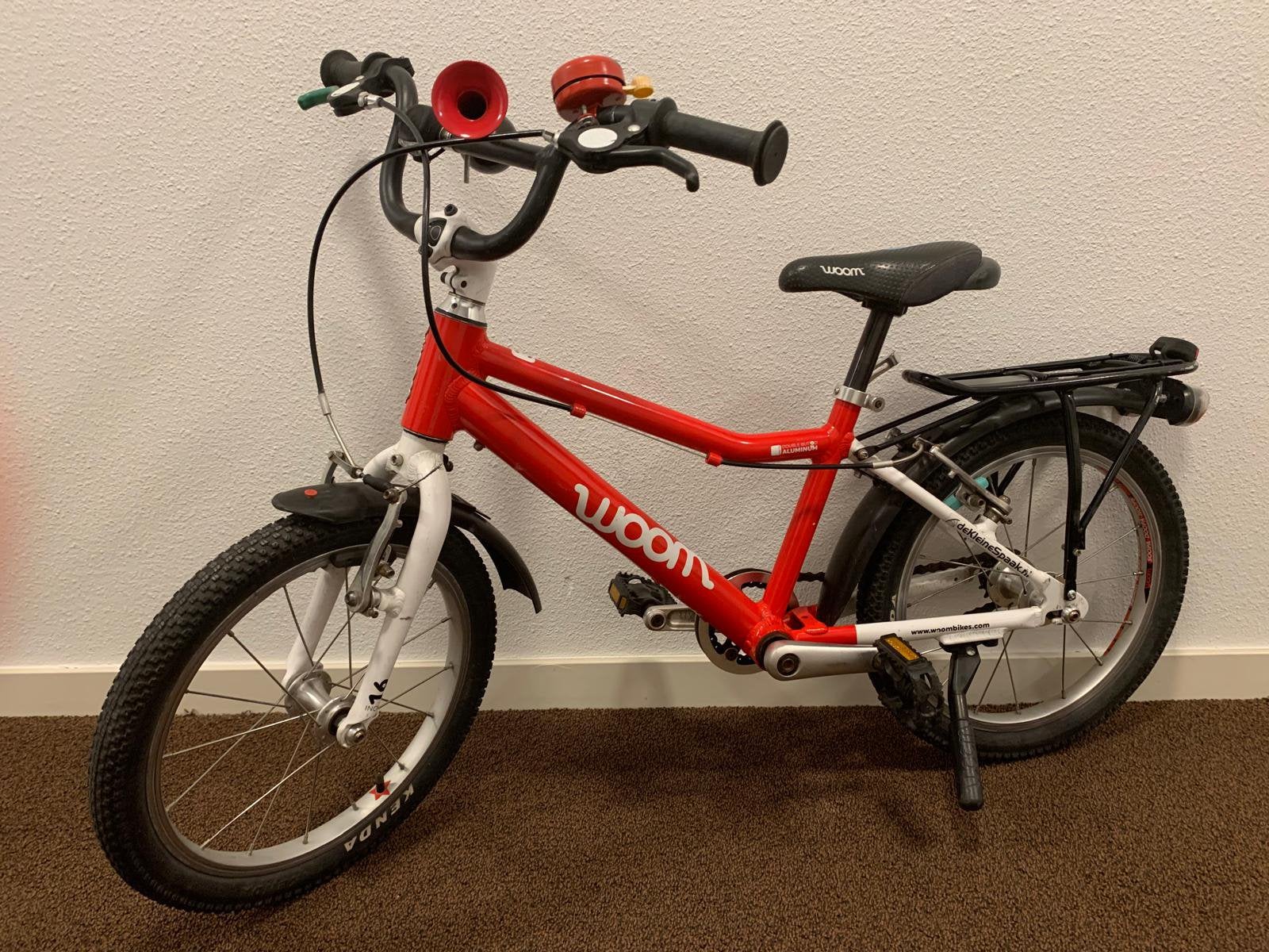 Woom 3 kinderfiets – 16 inch, Ophalen, Gebruikt, 16 tot 20 inch