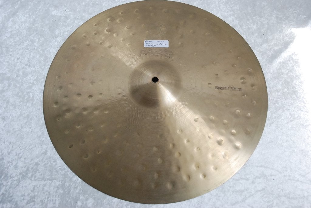 Paiste Sound creation dark ride bekken 1988gr 18 inch, Gebruikt, ., Drums of Percussie, Ophalen of Verzenden
