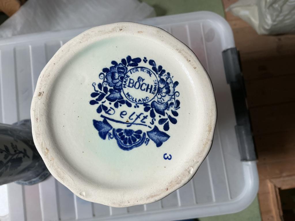 Deltftsblauw kaststel, Antiek en Kunst, Ophalen
