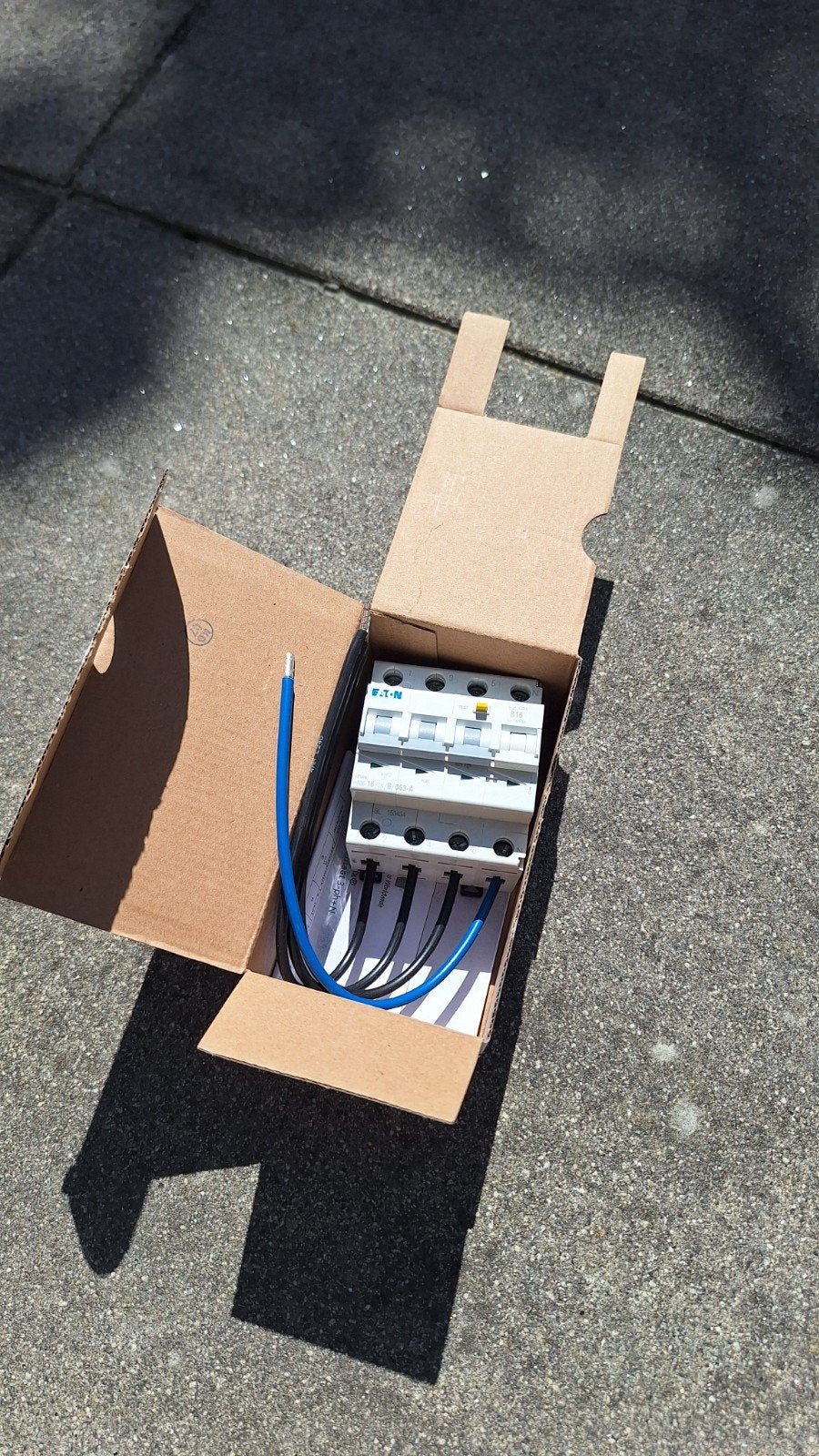 Eaton Systeem 55 Flex Aardlekautomaat 16A 3P+N, Doe-het-zelf en Verbouw, Elektra en Kabels, Ophalen of Verzenden, Nieuw, Eaton