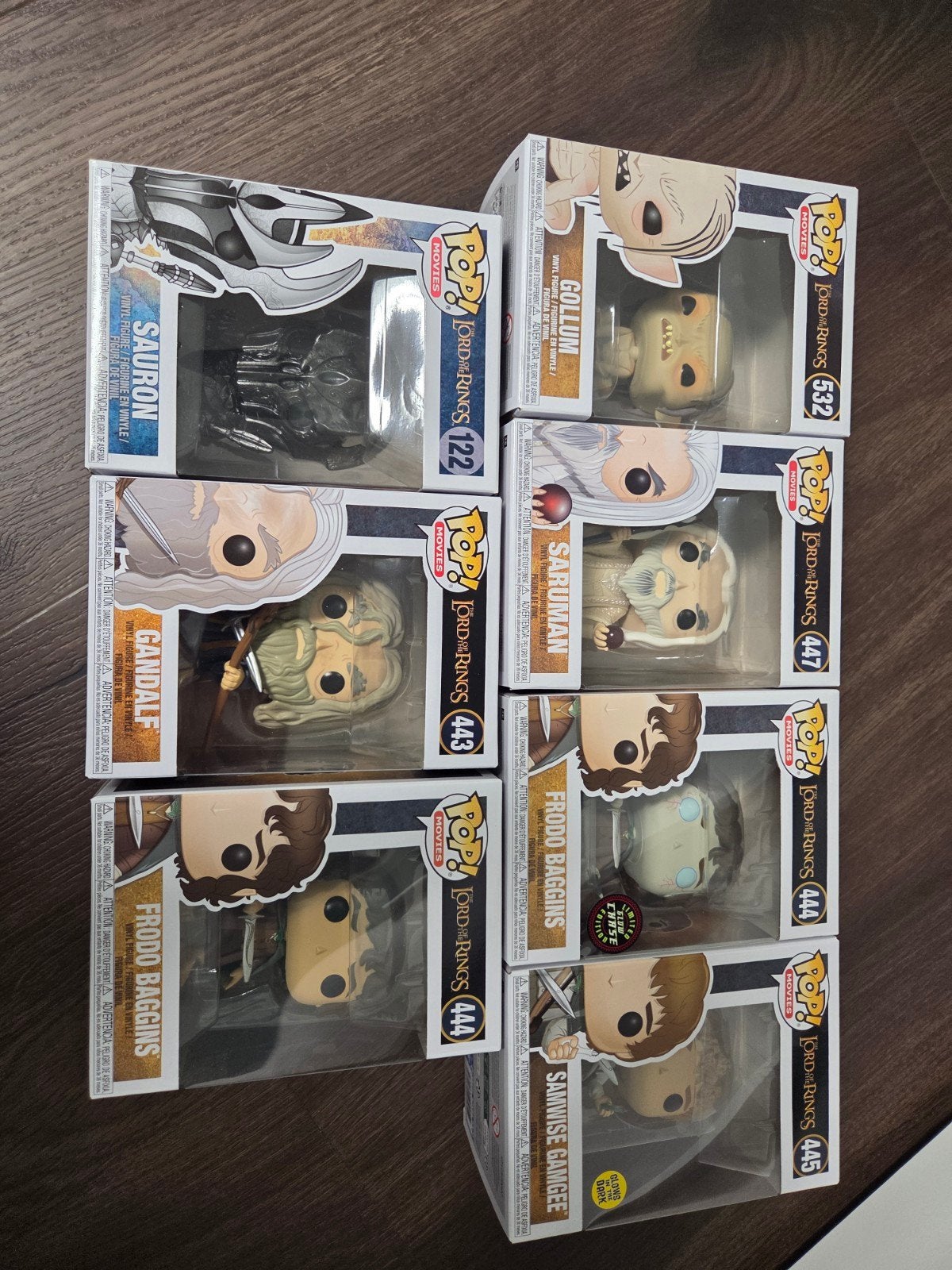 Lord of the Rings Funko Pop! Collectie - 7 Stuks, Ophalen of Verzenden, Nieuw