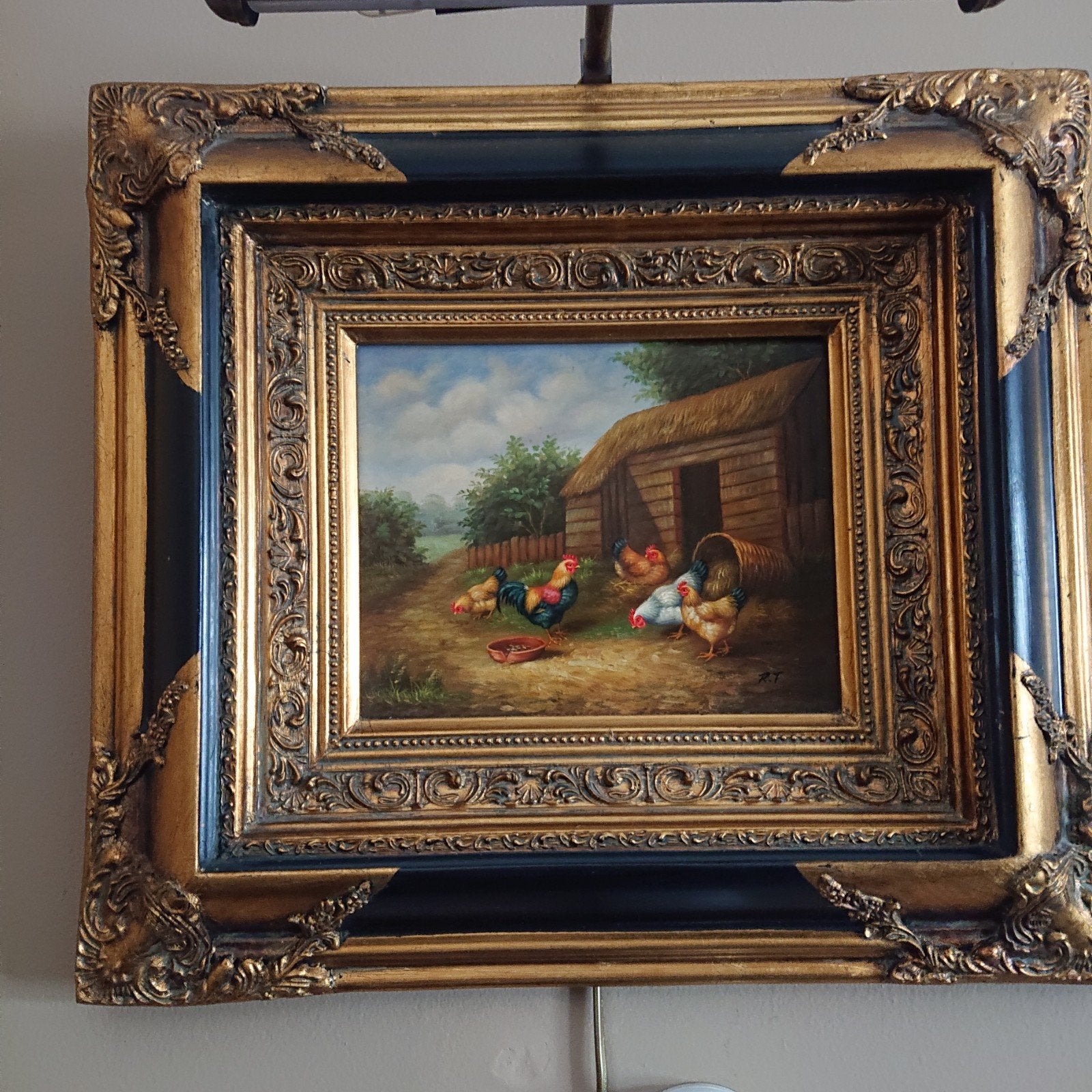 klassieke schilderij Maison sucre/de Suikertuin, Ophalen of Verzenden