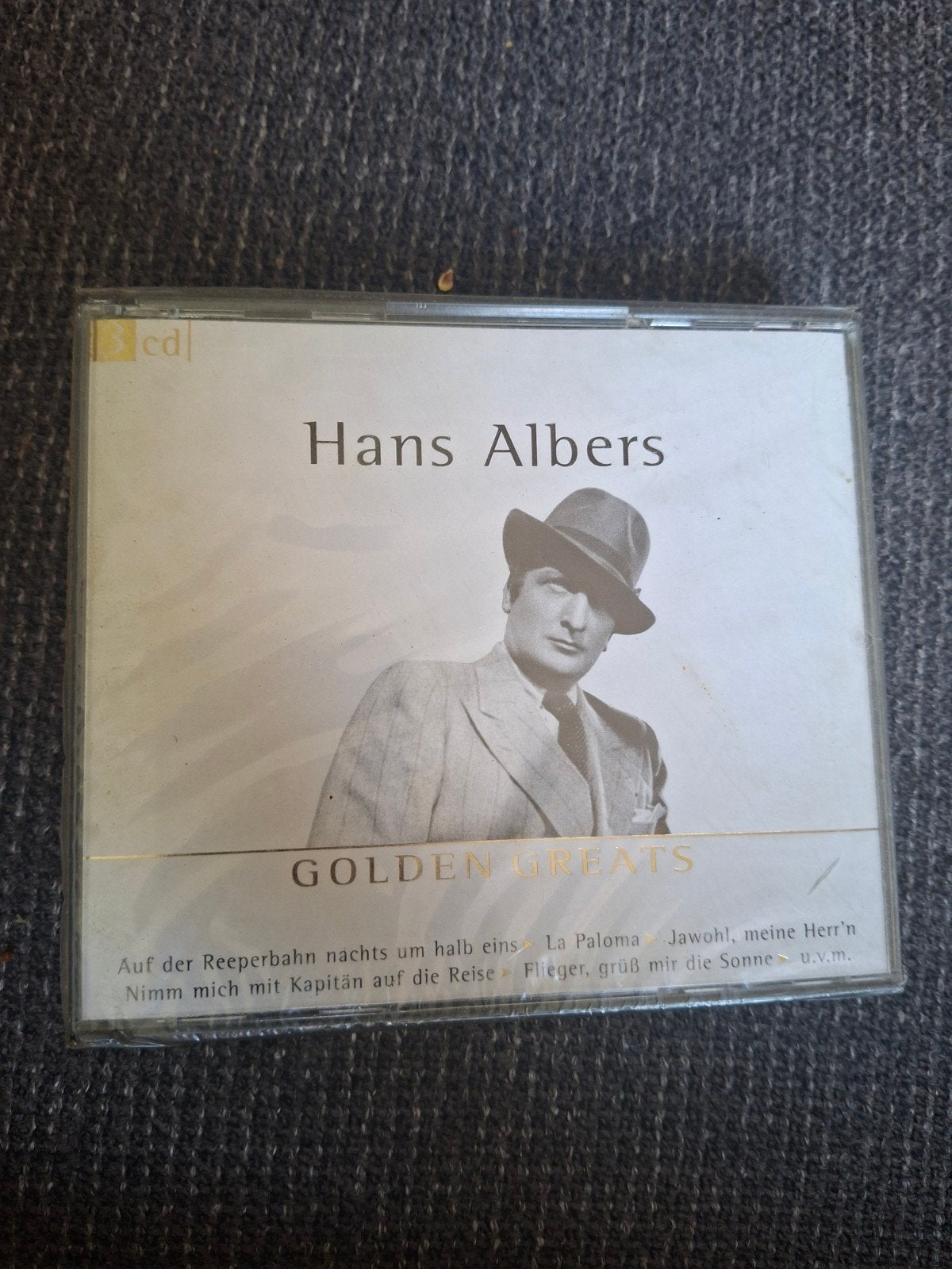CD - Hans Albers Golden Greats - 3 CD BOX SEALED, Ophalen of Verzenden, Nieuw in verpakking
