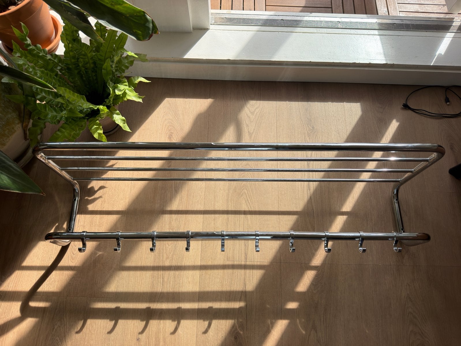 Gispen Kapstok 1013 Dutch Design, Huis en Inrichting, Gebruikt, Minder dan 100 cm, Metaal, Ophalen