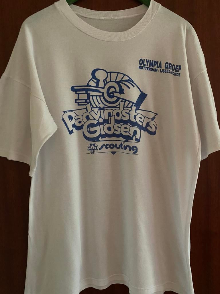 Tshirt Scouting Olympia Rotterdam, Ophalen of Verzenden, Gebruikt, Embleem, Speld of Insigne