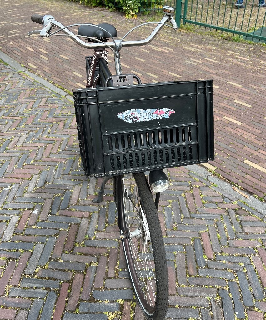 Cortina U5 herenfiets, Gebruikt, Versnellingen, 61 tot 65 cm, Trommelrem