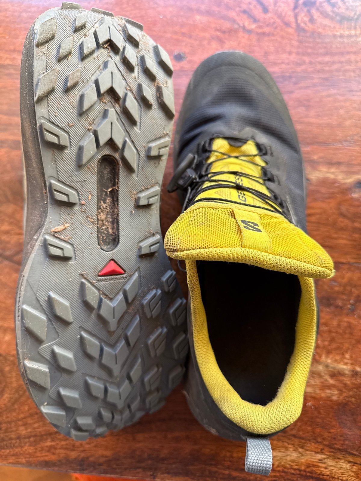 Salomon Genesis Gore-Tex Hardloopschoenen - Maat 43 1/3, Overige merken, Gebruikt, Hardloopschoenen, Ophalen of Verzenden