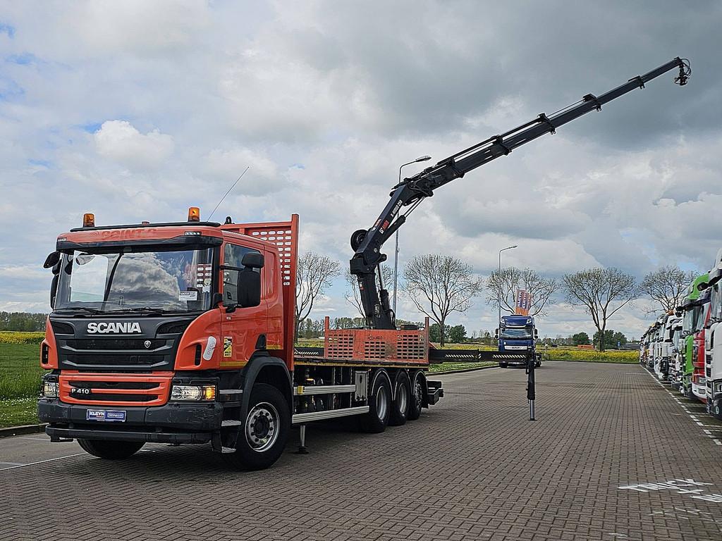 SCANIA P410 hiab 258ep5, Automaat, Euro 6, Bedrijf, Diesel