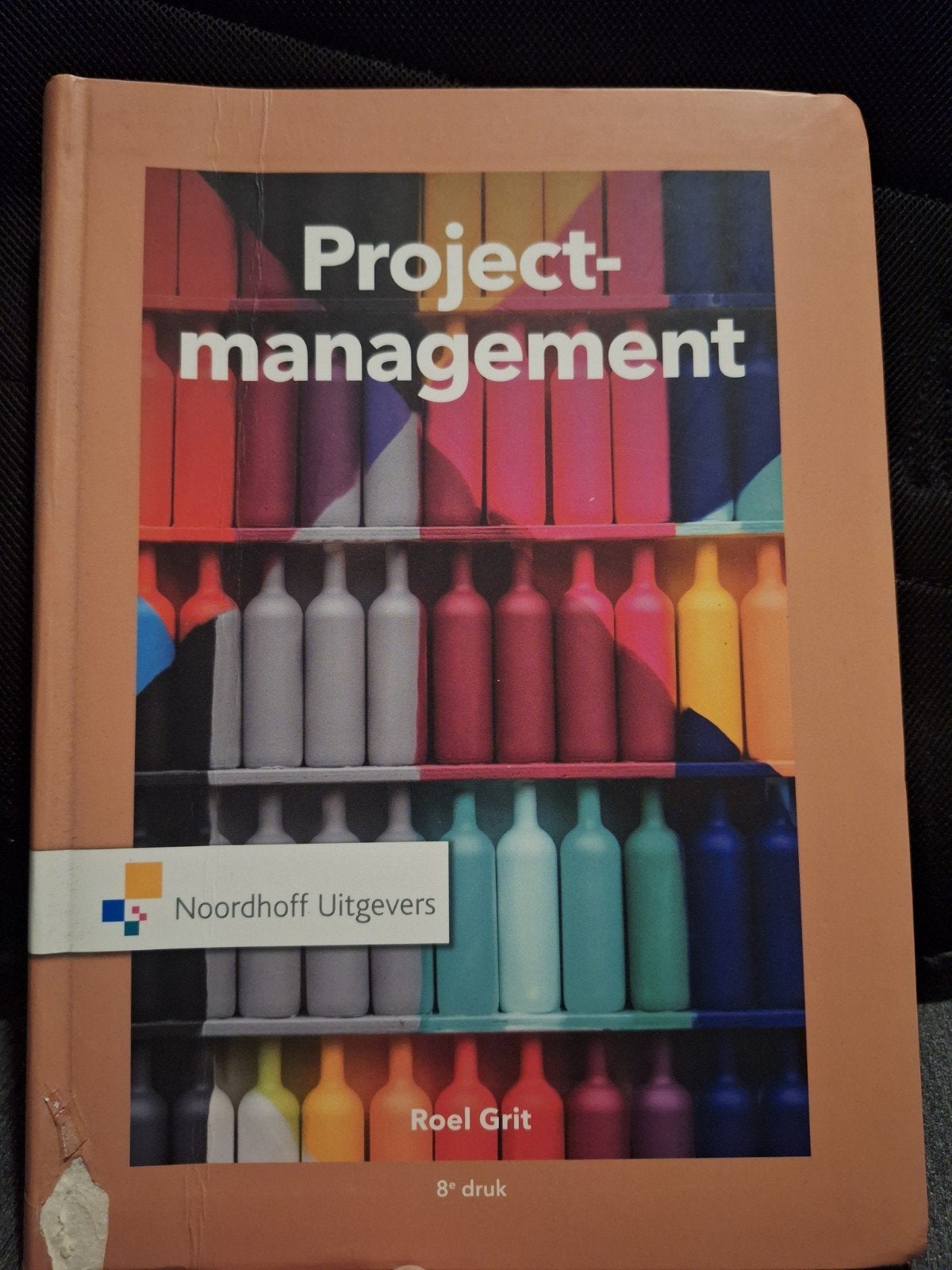 Projectmanagement 8e druk - Roel Grit (Noordhoff), Boeken, Roel Grit, Zo goed als nieuw, Gamma, HBO